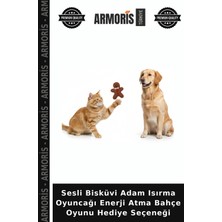 Armoris Sesli Bisküvi Adam Isırma Oyuncağı Enerji Atma Bahçe Oyunu Hediye Seçeneği