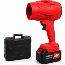 Royal Rain Store Kablosuz Hava Üfleyici Fan 10 Pilli 12.000 Mah Jet Turbo Motorlu Bahçe Yaprak Üfleme ve Araç Kurutma Makinesi