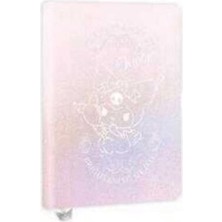 TeknoKapsül Victoria Journals 525-1941 Kuromi Smyth Flexy Esnek Vegan Deri Kapaklı Defter 13X18 cm 80 gr 80 Yap