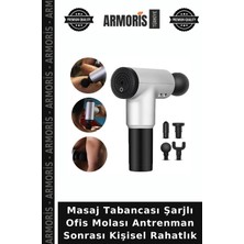 Armoris Masaj Tabancası Şarjlı Ofis Molası Antrenman Sonrası Kişisel Rahatlık