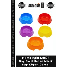 Armoris Mama Kabı Küçük Boy Evcil Ürünü Minik Kap Köpek Gereci