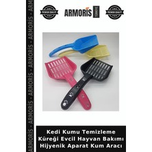 Armoris Kedi Kumu Temizleme Küreği Evcil Hayvan Bakımı Hijyenik Aparat Kum Aracı