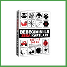 Soi Home 2199 Eğitici Kartlar 0-6 Ay Zeka Kartları Soı