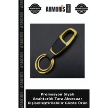 Armoris Promosyon Siyah Anahtarlık Tarz Aksesuar Kişiselleştirilebilir Gözde Ürün