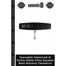 Armoris Taşınabilir Elektronik El Tartısı Dijital Cihaz Seyahat Aleti Alışveriş Yardımcısı