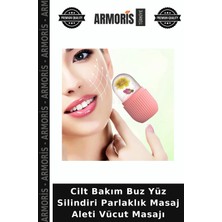 Armoris Cilt Bakım Buz Yüz Silindiri Parlaklık Masaj Aleti Vücut Masajı