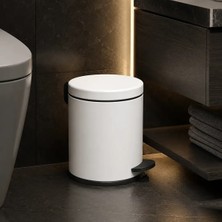 Elarque 5 L Çöp Kovası Beyaz Renk (VNK-0021)