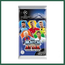 Vintessy Vıntessy Uefa Şampiyonlar Ligi 16/17 Match Attax Futbolcu Kartları - ( 1 Paket Fiyatıdır ) BZS01