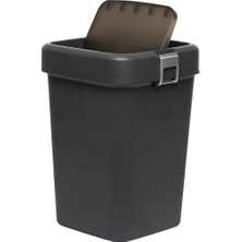 Elarque Comfort Kilitli Çöp Kovası 8 Litre