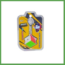 Bezos 2192 Qy Speed 3x3 Flat Küp Anahtarlık - Başel Toys Mgc