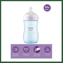 Bezos Doğal Tepkili Natural Response Pp Biberon 260 ml 1+ Ay Mavi · Renk: Mavi Bzst
