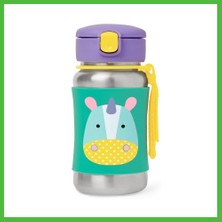 Bezos Zoo Pipetli Paslanmaz Çelik Suluk 350 ml Unicorn · Renk: Unicorn Arz