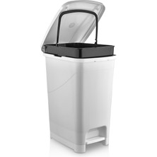 Elarque Slim Pedallı Iç Kovalı Çöp Kovası 25 Litre