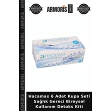 Armoris Hacamax 6 Adet Kupa Seti Sağlık Gereci Bireysel Kullanım Detoks Kiti
