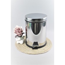 Elarque Cooker 5 Lt Çelik Çöp Kovası EP006