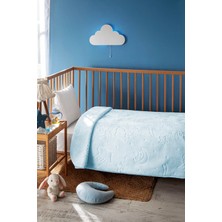 Elarque Embos Bebek Battaniyesi 100X120 cm Mavi