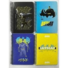 TeknoKapsül Keskin Color Batman A4 80 Yaprak Kar Spiralli Karton Kapak Defter