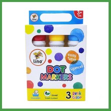 Soi Home Lino Dot Markers 3'lü Yıkanabilir Soı