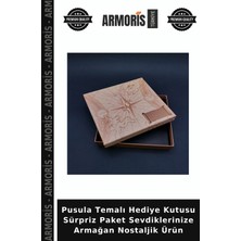 Armoris Pusula Temalı Hediye Kutusu Sürpriz Paket Sevdiklerinize Armağan Nostaljik Ürün