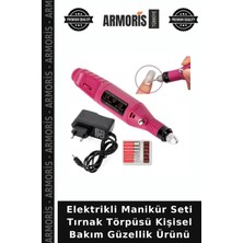 Armoris Elektrikli Manikür Seti Tırnak Törpüsü Kişisel Bakım Güzellik Ürünü