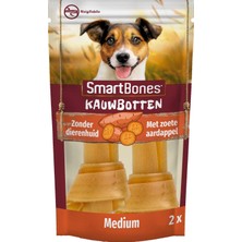 Royal Rain Store Smartbones Sweetpotato Medium Orta Boy Tatlı Patatesli Kemik 2'li, 158 gr Köpek Ödülü
