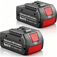 Royal Rain Store Bosch Professional 18 V System 18 V Gba Pil 18 V Için 2 x 8,0 Ah Yedek