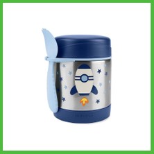 Bezos Zoo Paslanmaz Çelik Termos 325 ml Roket · Renk: Roket Arz