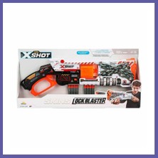 Nida 36606 X-Shot Skins Lock Blaster 16 Mermili Sünger Dart Atan Silah 56 cm - Nıda
