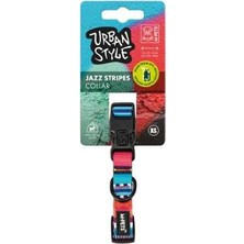 Hilera M-Pets Urban Style Jazz Stripes Boyun Tasması (Xs)