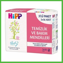 Bezos Temizlik ve Bakım Mendili 3'lü 168 Yaprak Arz