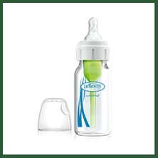 Bezos Cam Dar Ağız Biberon Antikolik 250 ml Bzst