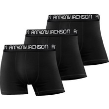 Happy Trend Jackson Likralı 3'lü Kutu Premium Erkek Boxer