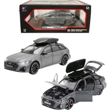 Pasifik Toys Che Zhı Model Araba CZ148B Audi Rs6 Die Cast Metal Açılır Kapı 1:24 6+