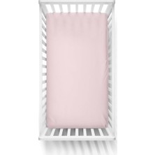 Happy Trend Süprem Penye Lastikli Bebek Çarşafı-Pembe (Pembe / 70C)