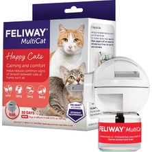 Royal Rain Store Felıway Multicat Sakinleştirici Feromon Difüzör, 30 Günlük Başlangıç Kiti (48 Ml)