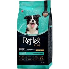 Hilera Reflex Plus Dental Care Kuzulu Orta ve Büyük Irk Yetişkin Köpek Maması 12KG