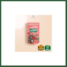 Bezos Organik Çilekli Glutensiz Vegan Mini Küpler 30 gr Bzst