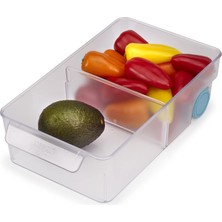 Happy Trend Joseph Fridgestore – Buzdolabı Saklama Sepeti, Çekmece Düzenleyicisi, Kolay Erişim Için Kolay Çekilebilir Sap ve Tekerlekler, Tüm Standart Buzdolapları Için Uygundur, Bpa Içermez, Büyük