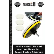 Armoris Araba Pasta Cila Seti Araç Yenileme Oto Bakım Parlak Görünüm