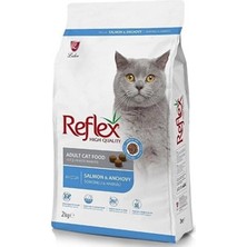 Hilera Reflex Somonlu ve Hamsili Yetişkin Kedi Maması 2kg