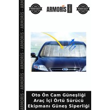 Armoris Oto Ön Cam Güneşliği Araç Içi Örtü Sürücü Ekipmanı Güneş Siperliği