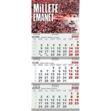 TeknoKapsül Millete Emanet 2026 Gemici Duvar Takvimi