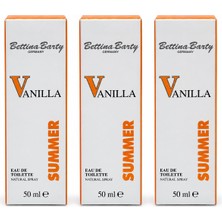 Bettina Barty Summer Vanilla Edt Kadın Parfümü 3 x 50 ml