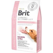 Hilera Brit Veterinary Diet Hypo-Allergenic Cilt Sağlığı Destekleyici Somonlu Tahılsız Köpek Maması 2kg