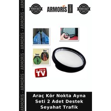 Armoris Araç Kör Nokta Ayna Seti 2 Adet Destek Seyahat Trafik