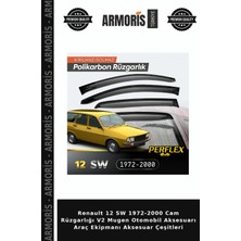 Armoris Renault 12 Sw 1972-2000 Cam Rüzgarlığı V2 Mugen Otomobil Aksesuarı Araç Ekipmanı Aksesuar Çeşitleri