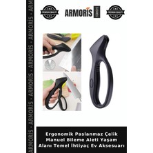 Armoris Ergonomik Paslanmaz Çelik Manuel Bileme Aleti Yaşam Alanı Temel Ihtiyaç Ev Aksesuarı