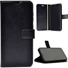 Happy Trend Mobile Gm 21 Plus Cüzdan Kapaklı ile Uyumlu Kılıf Kartlıklı Cüzdanlı Standlı Kopçalı