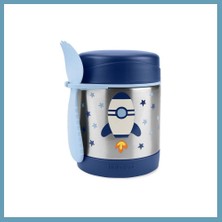 Bezos Zoo Paslanmaz Çelik Termos 325 ml Roket · Renk: Roket MBT06