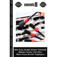 Armoris Oto Araç Araba Klima Temizlik Detay Fırçası Toz Alıcı Mini Fırça Kırıntı Toplayıcı